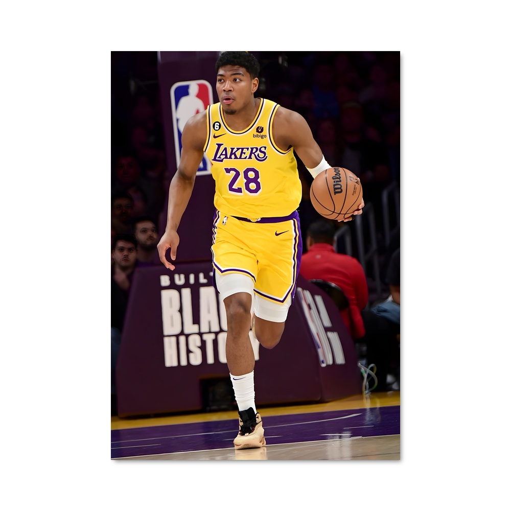 Poster L'Étoile des Lakers – affiche Basketball